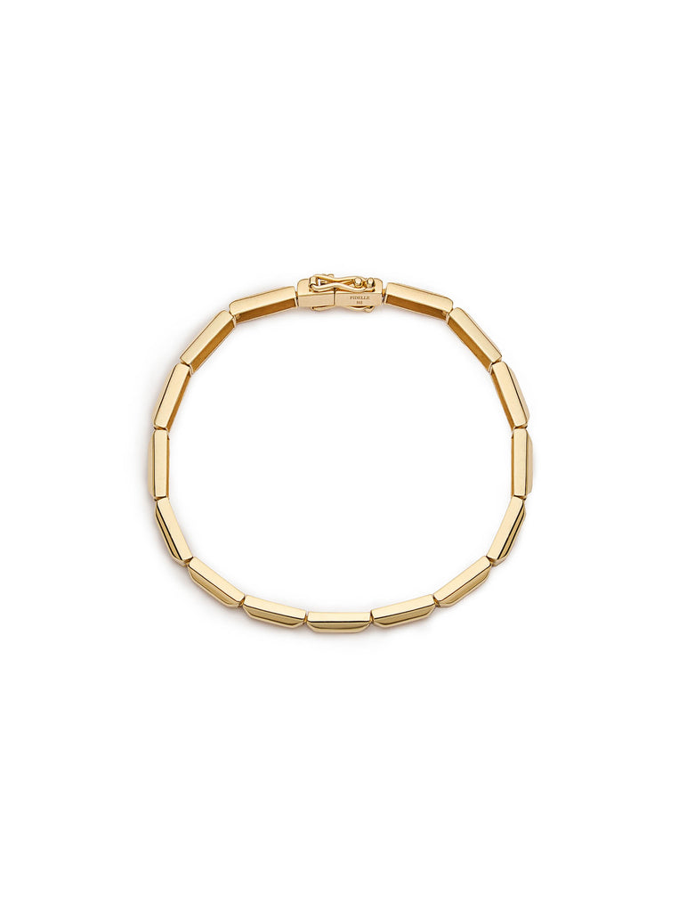 Platonic Solids Bar Link Bracelet