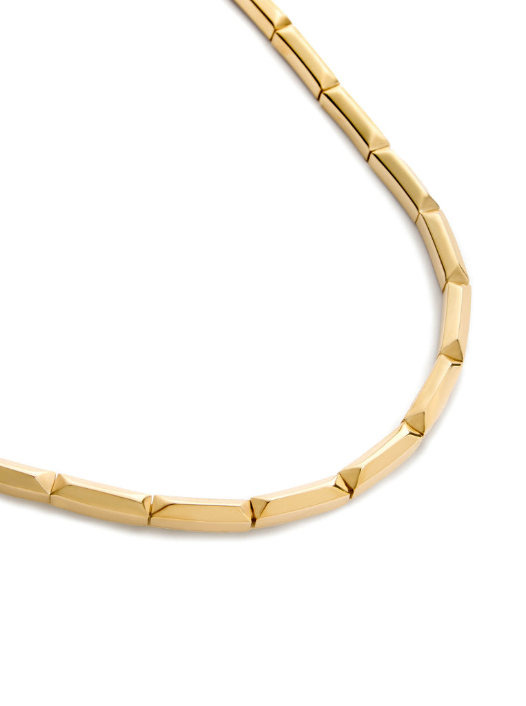 Platonic Solids Bar Link Necklace