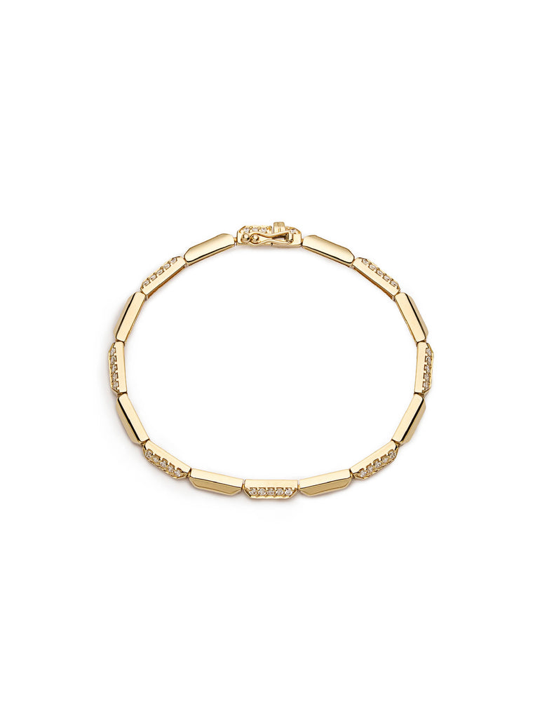 Platonic Soulmates Bar Link Bracelet