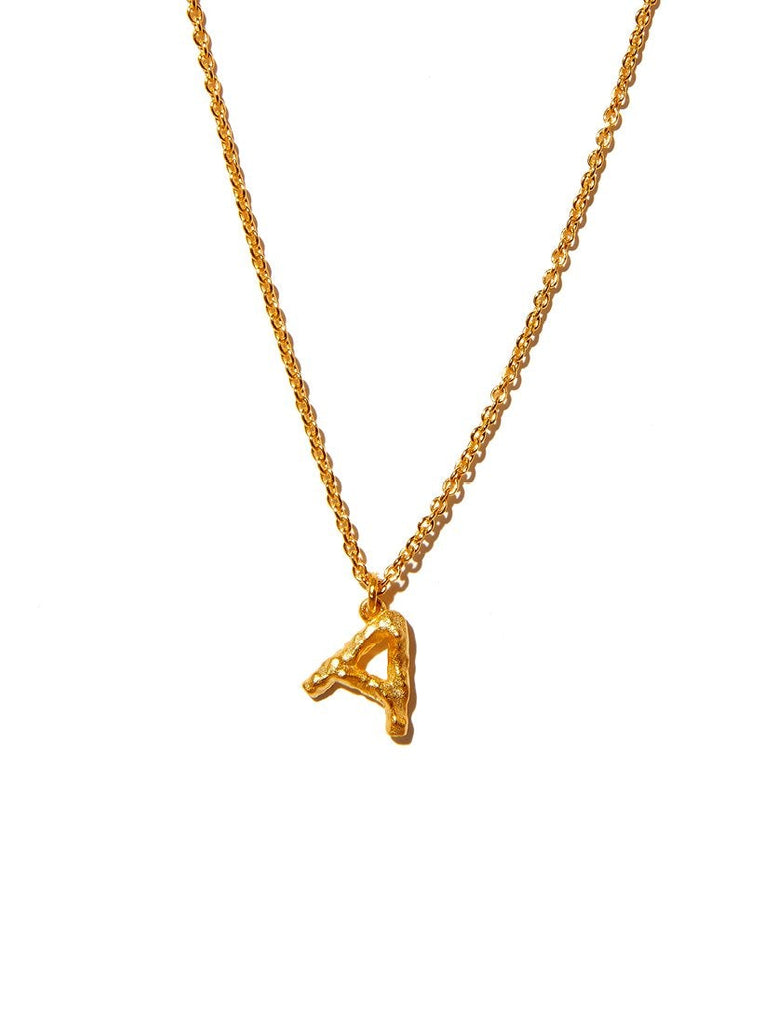 Alphabet Pendant Necklace - Large
