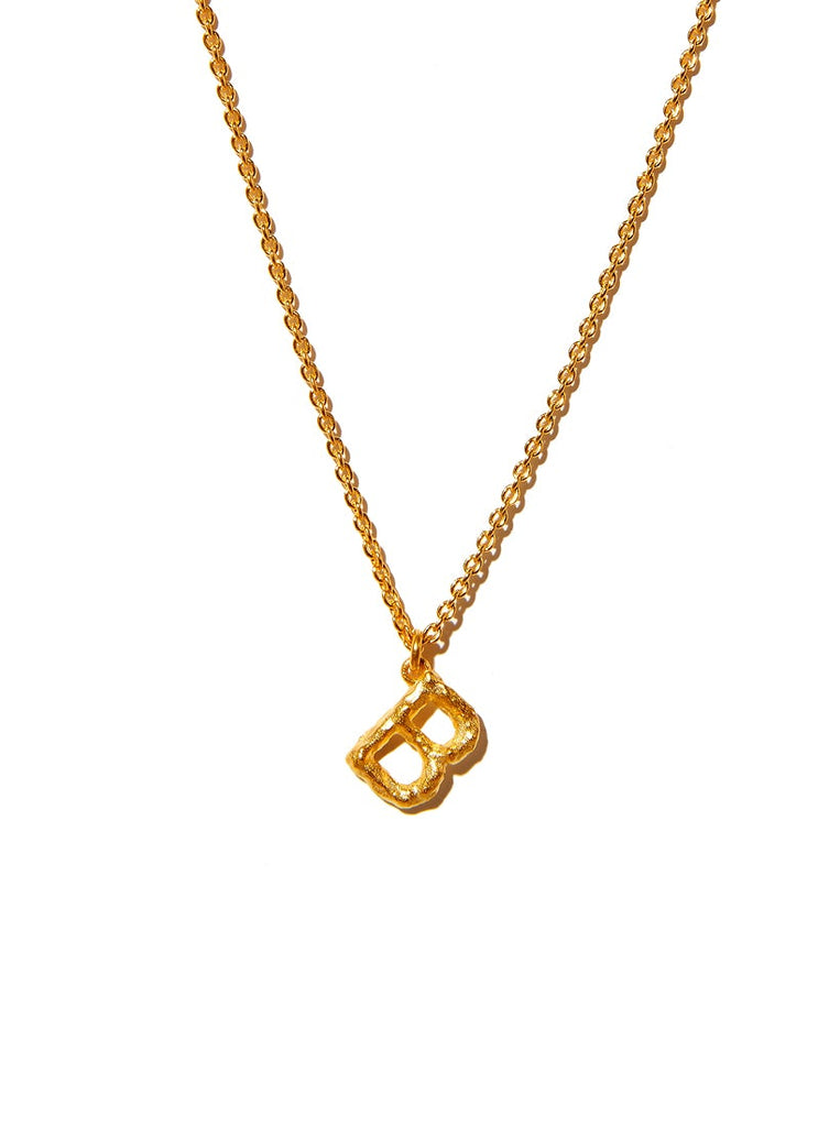 Alphabet Pendant Necklace - Large
