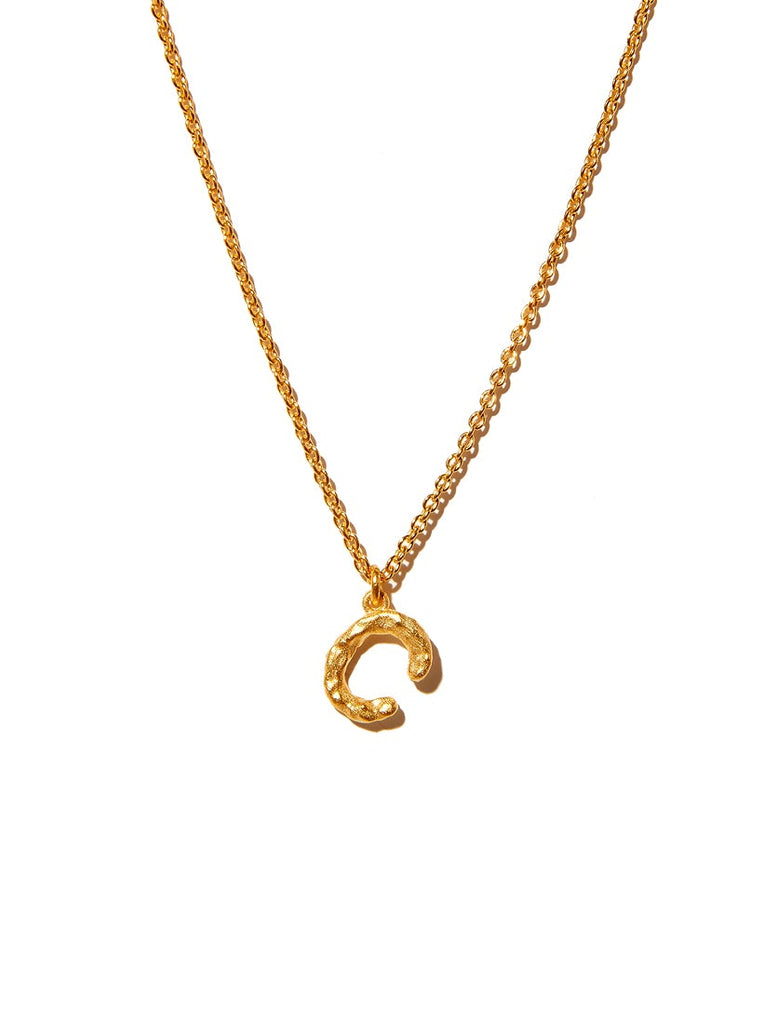 Alphabet Pendant Necklace - Large