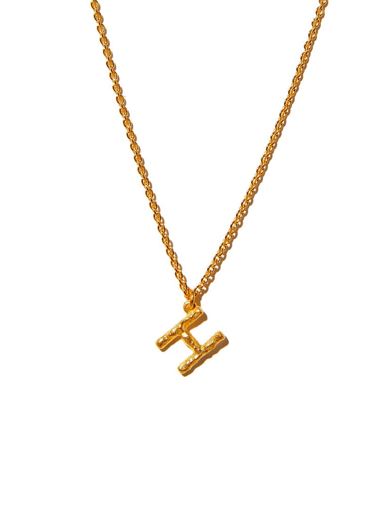 Alphabet Pendant Necklace - Large