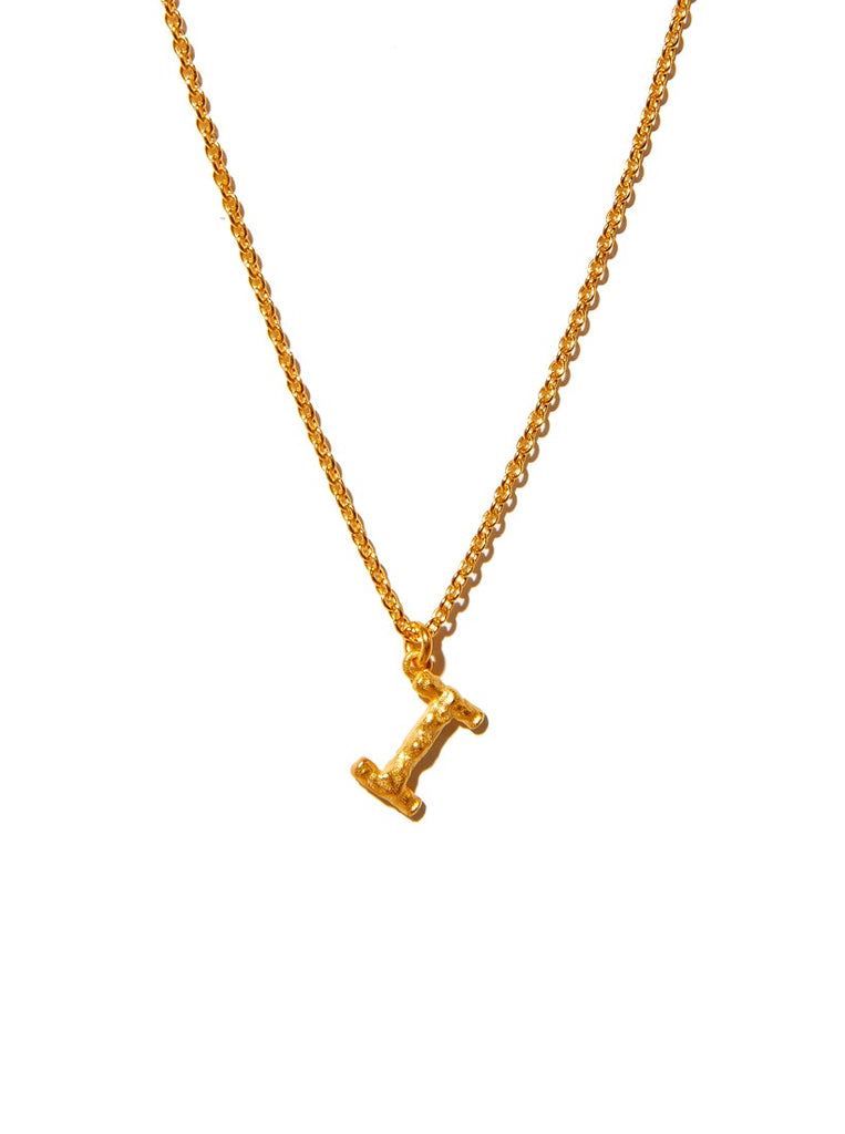 Alphabet Pendant Necklace - Large