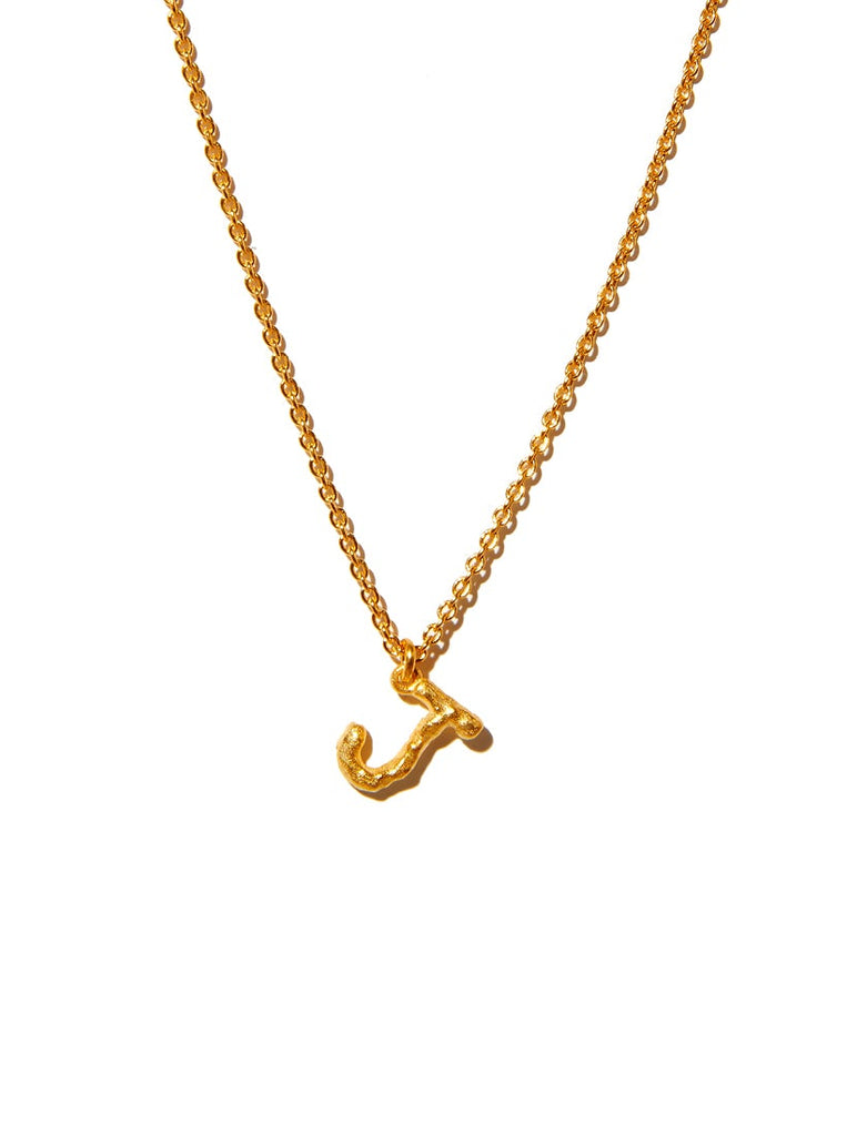 Alphabet Pendant Necklace - Large