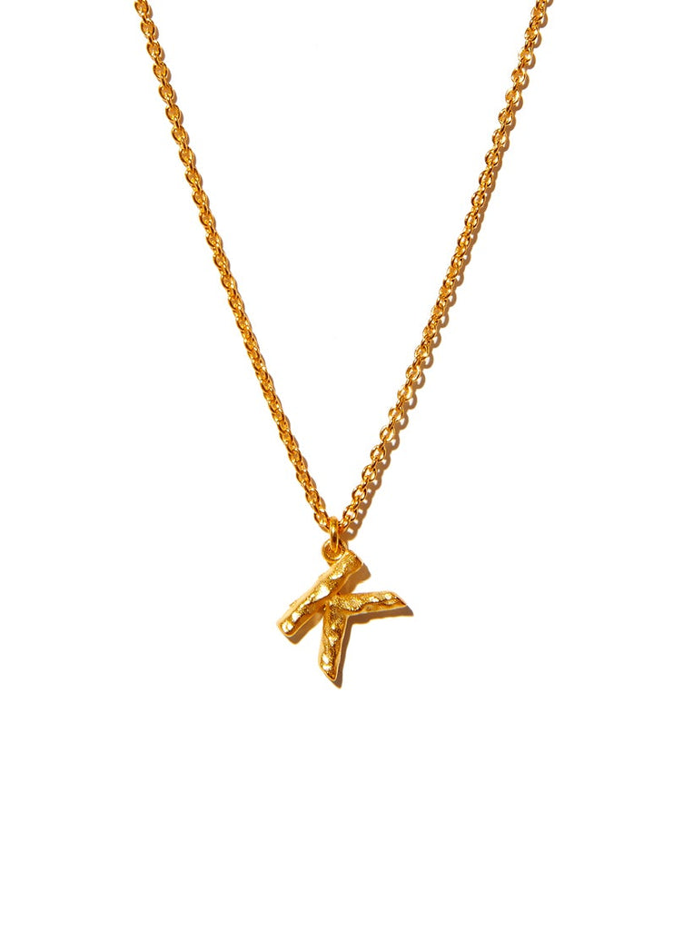 Alphabet Pendant Necklace - Large