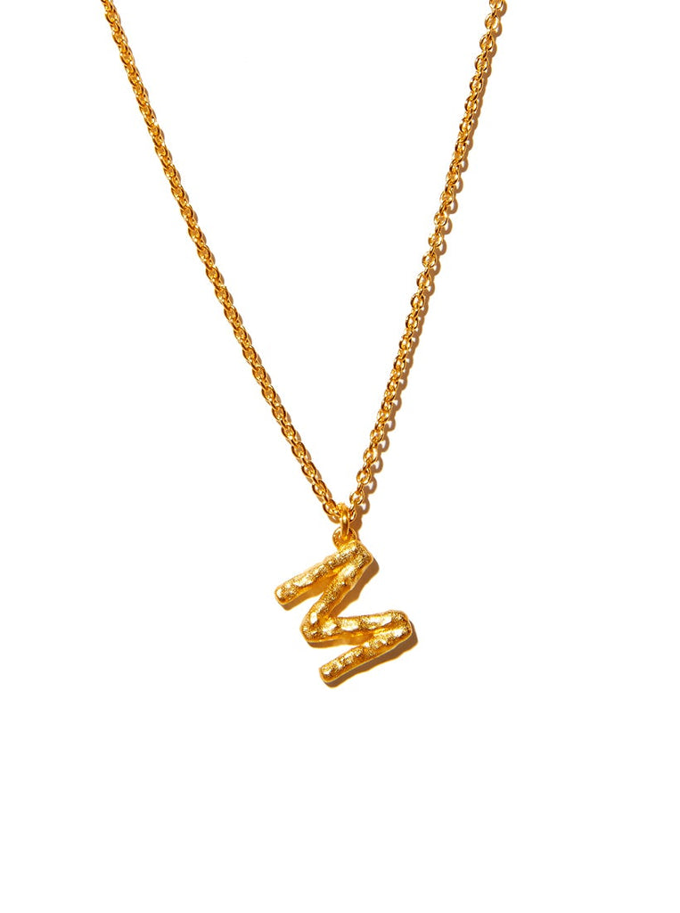 Alphabet Pendant Necklace - Large