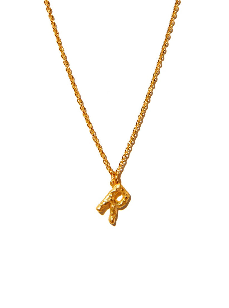 Alphabet Pendant Necklace - Large