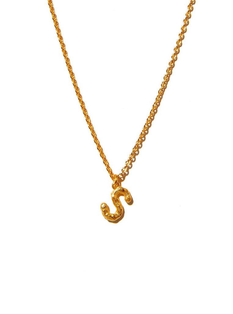 Alphabet Pendant Necklace - Large