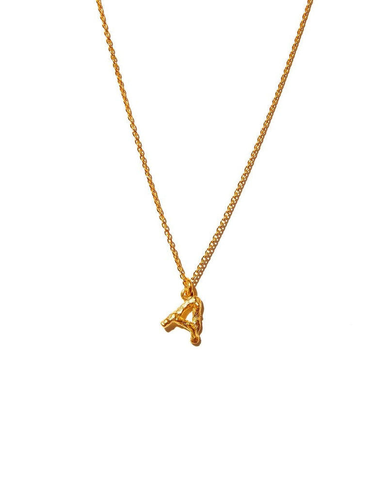 Alphabet Pendant Necklace - Medium