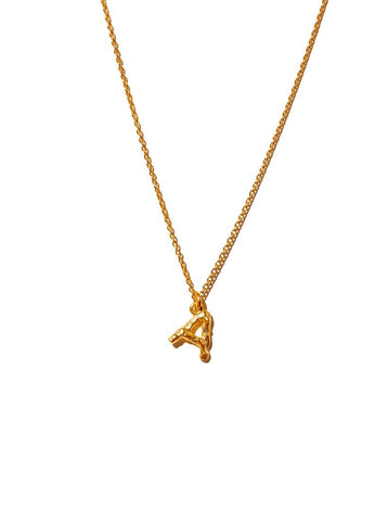 Alphabet Pendant Necklace - Medium