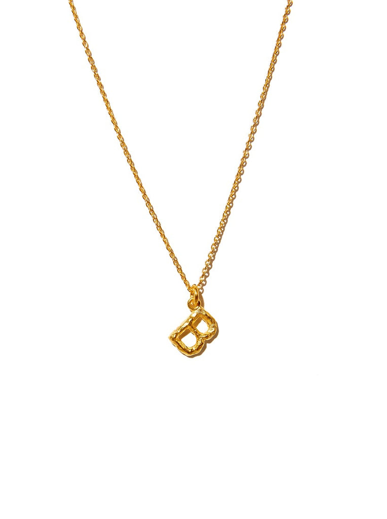 Alphabet Pendant Necklace - Medium
