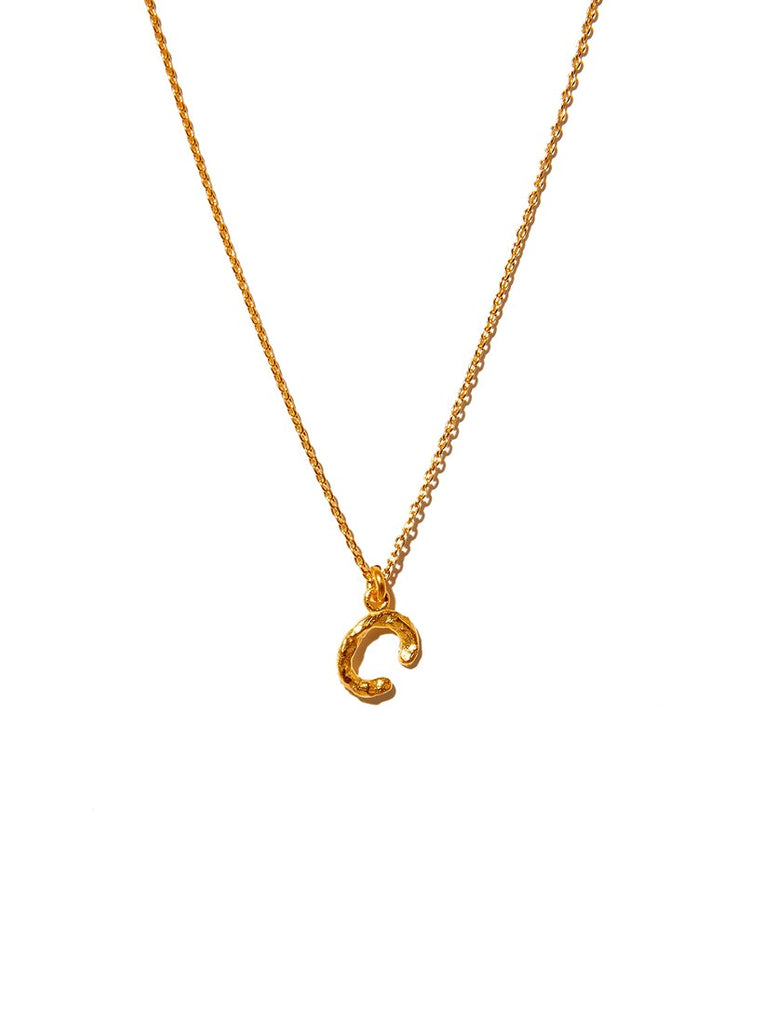 Alphabet Pendant Necklace - Medium