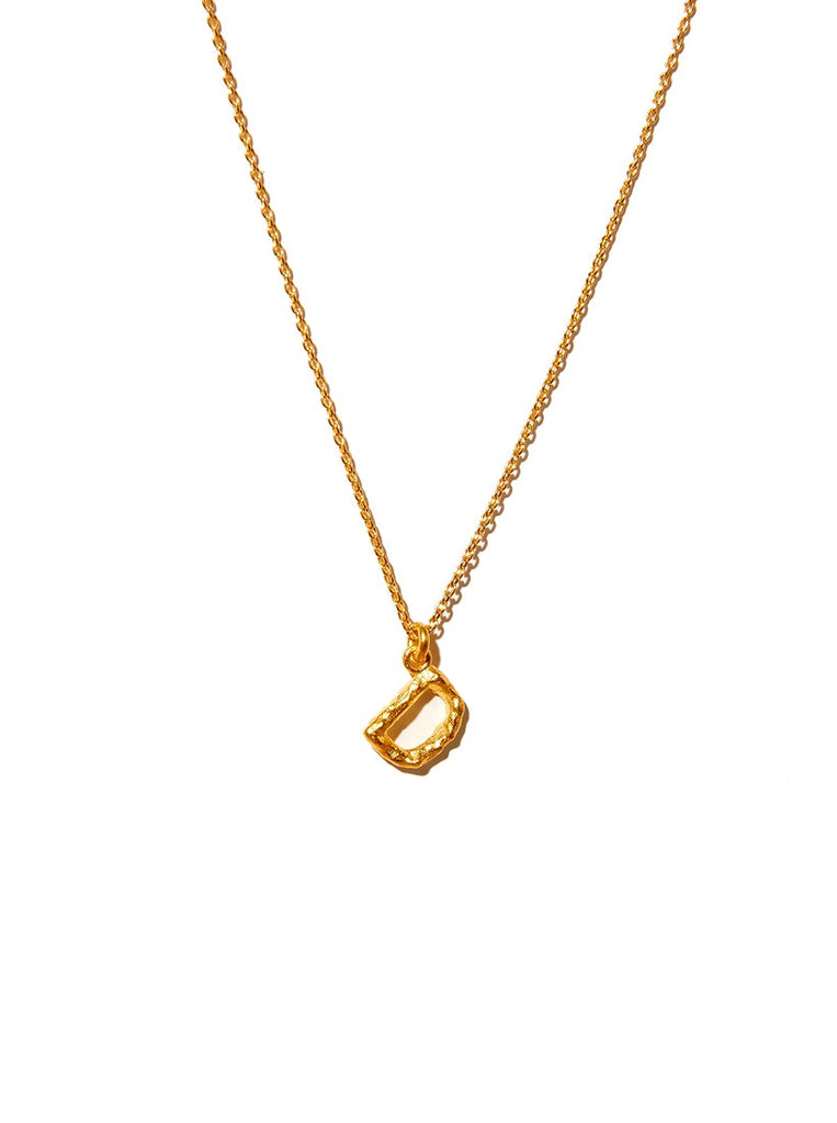 Alphabet Pendant Necklace - Medium