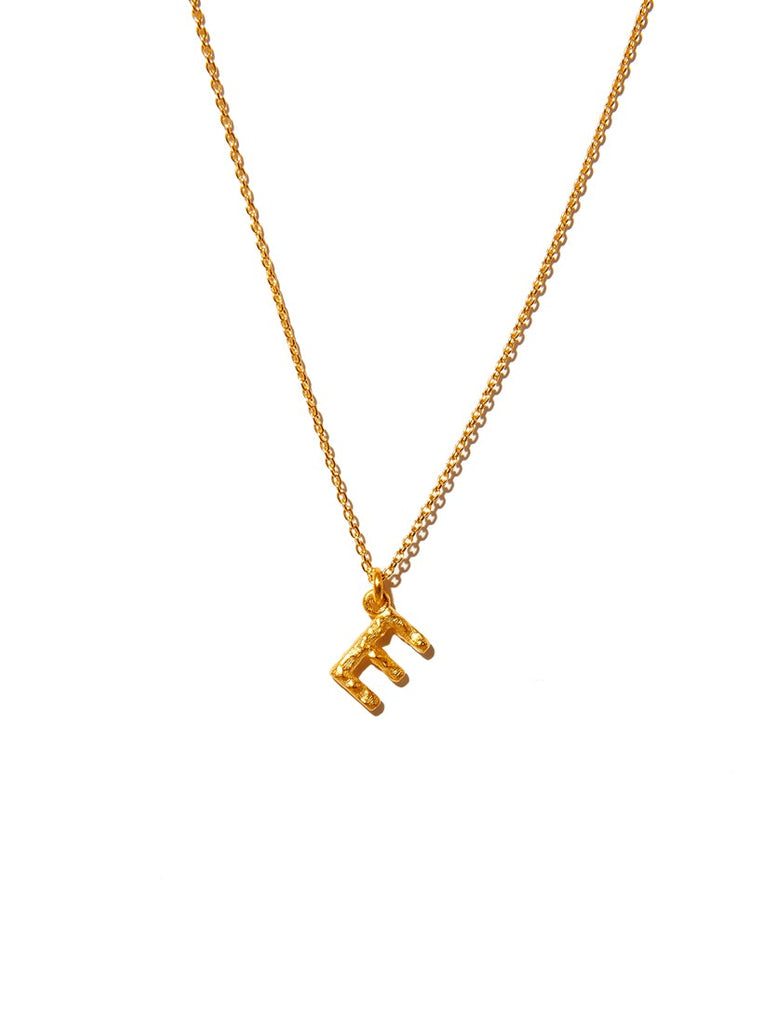 Alphabet Pendant Necklace - Medium