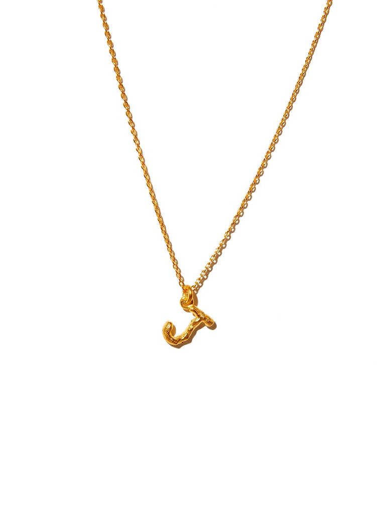 Alphabet Pendant Necklace - Medium