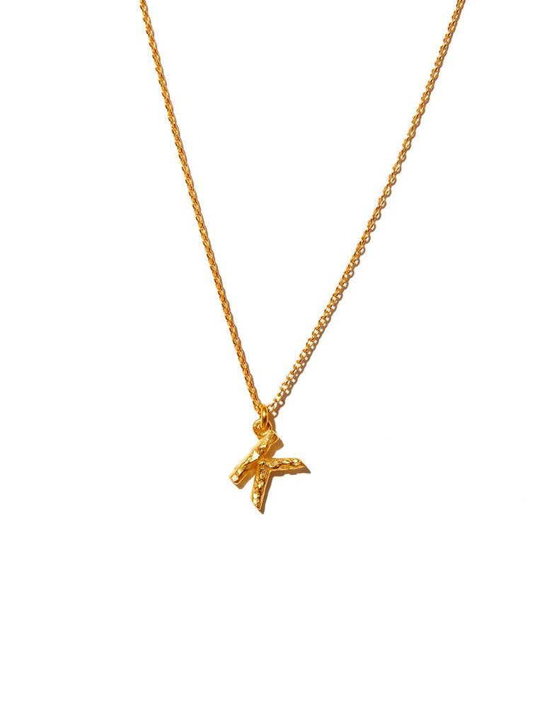 Alphabet Pendant Necklace - Medium
