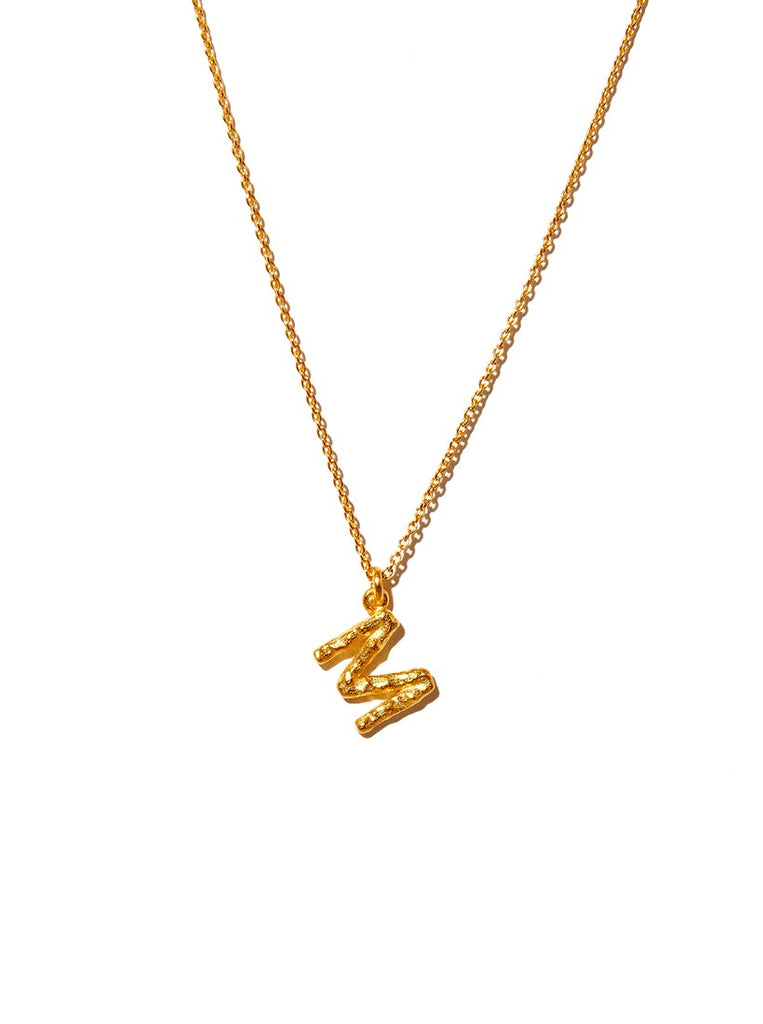 Alphabet Pendant Necklace - Medium