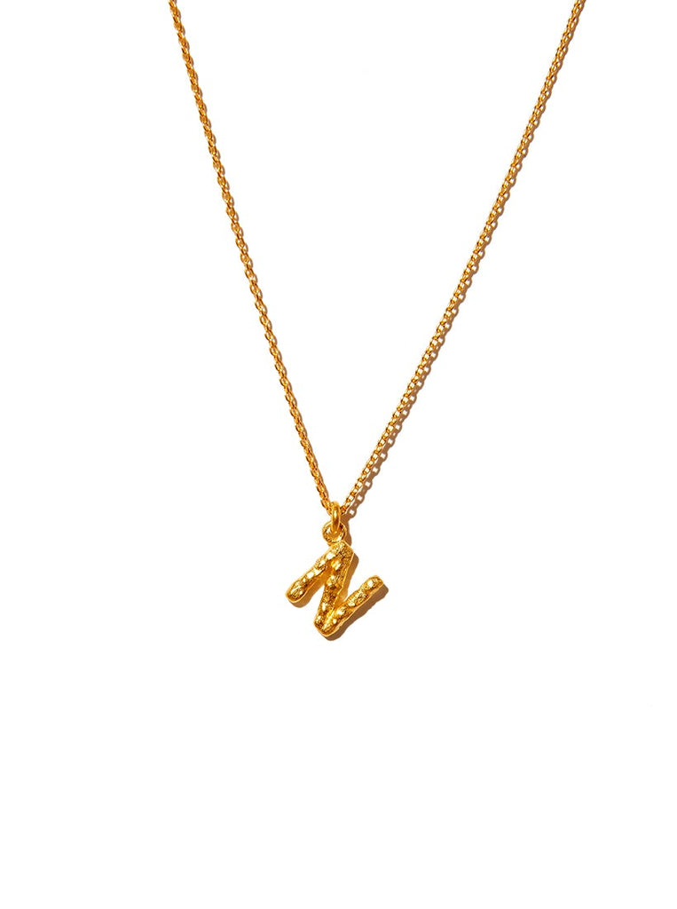 Alphabet Pendant Necklace - Medium