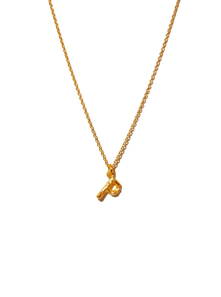 Alphabet Pendant Necklace - Medium