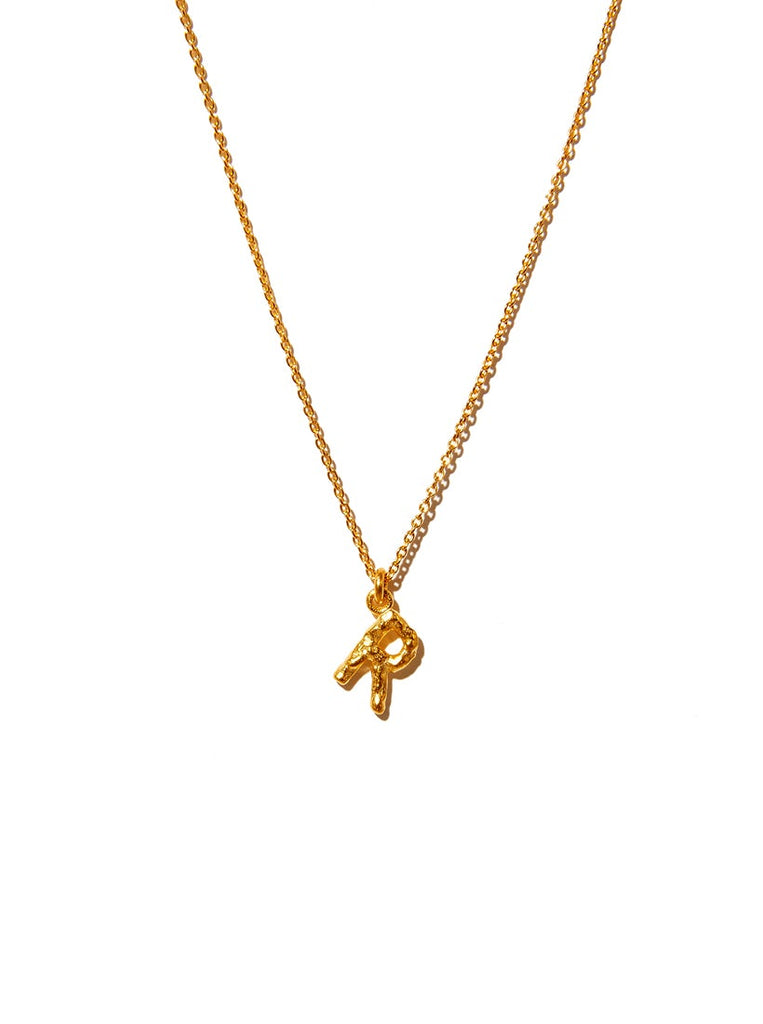 Alphabet Pendant Necklace - Medium