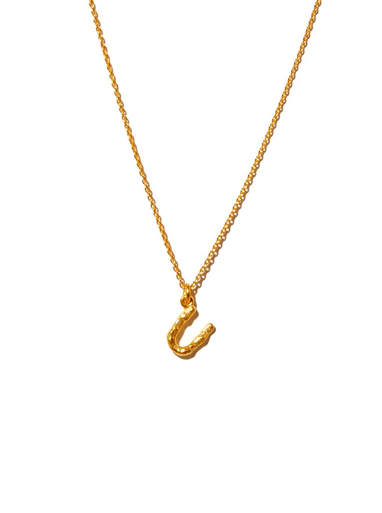 Alphabet Pendant Necklace - Medium
