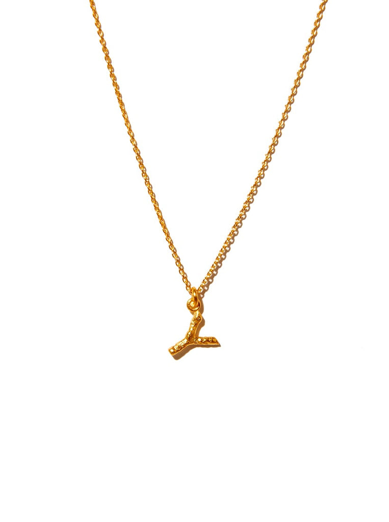Alphabet Pendant Necklace - Medium