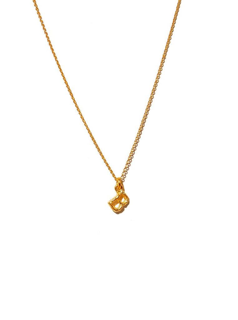 Alphabet Pendant Necklace - Small