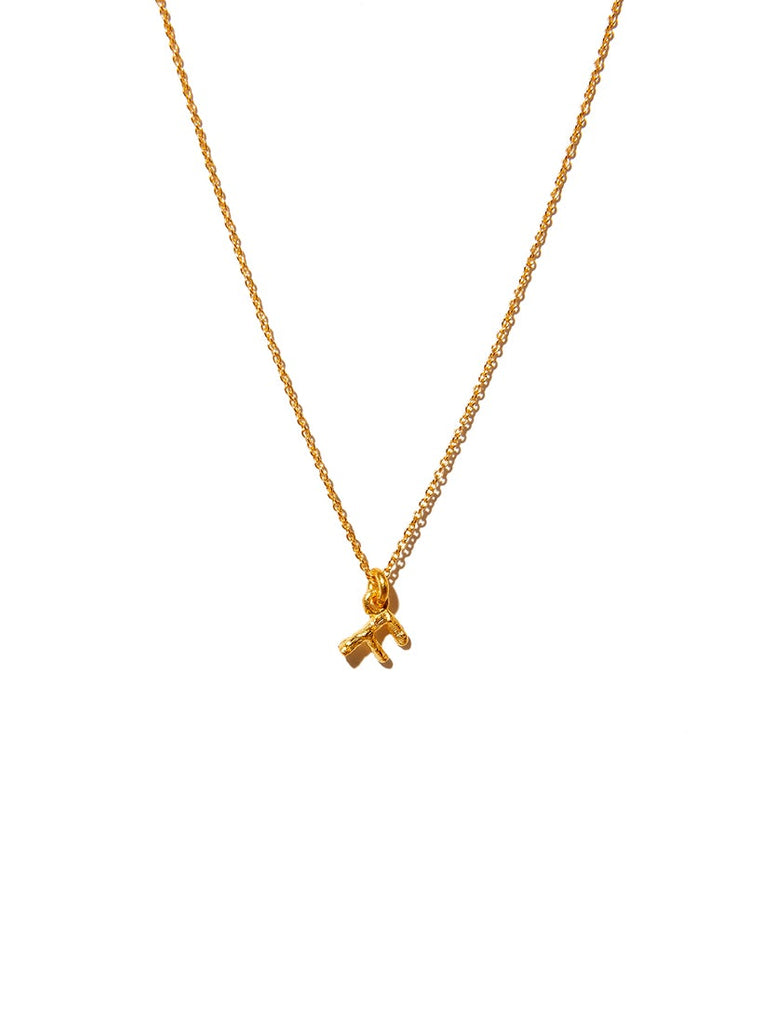 Alphabet Pendant Necklace - Small