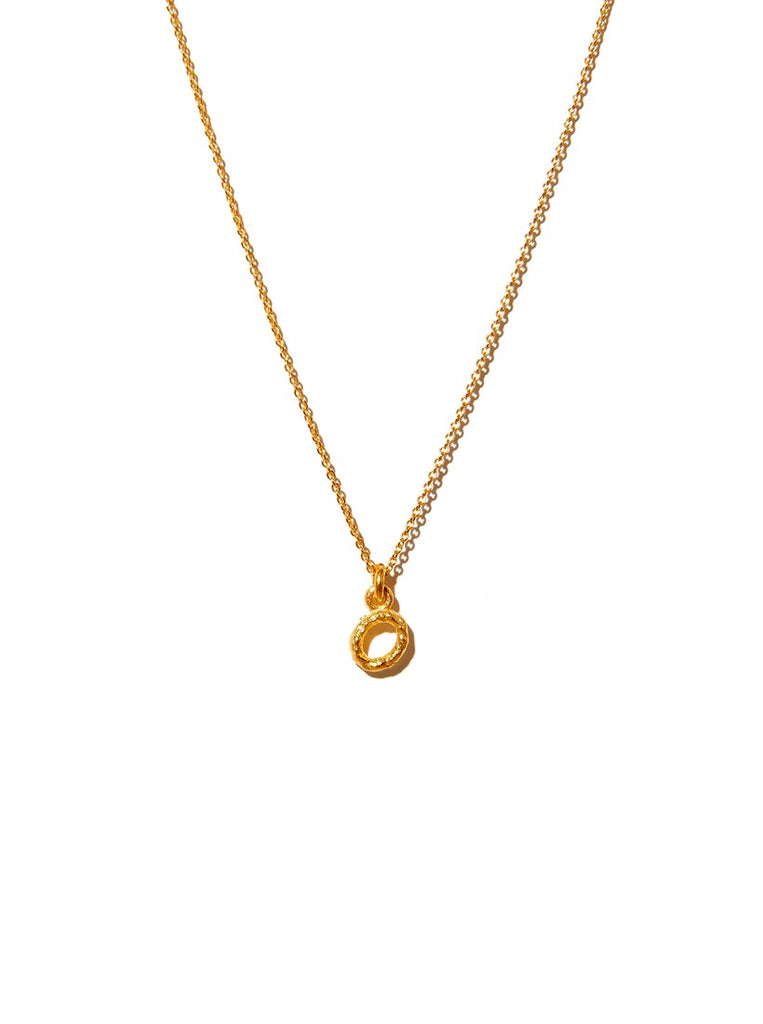 Alphabet Pendant Necklace - Small