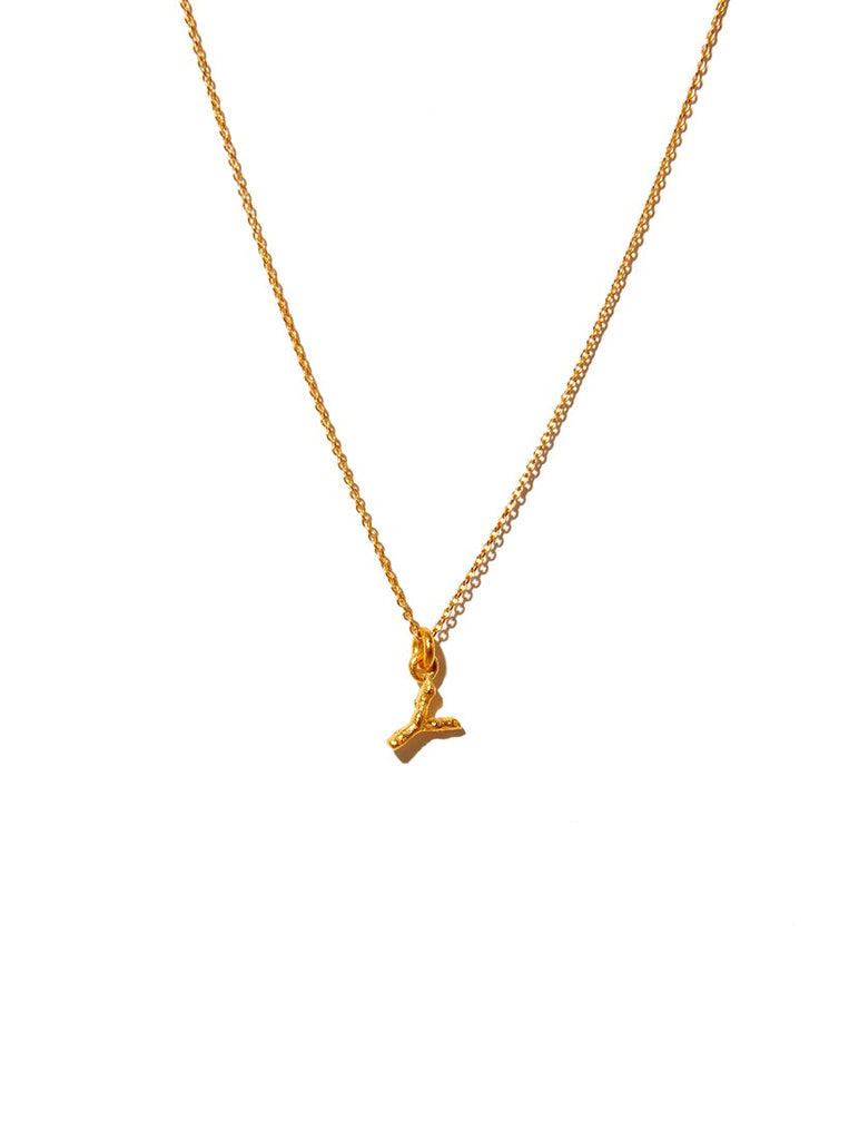 Alphabet Pendant Necklace - Small