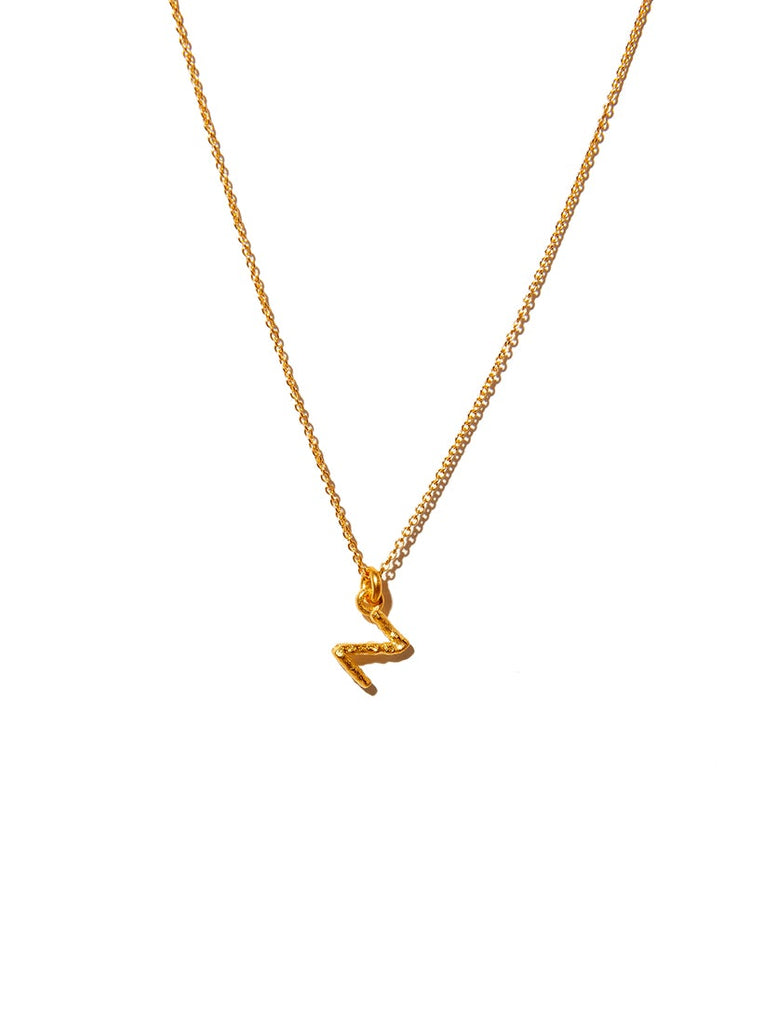 Alphabet Pendant Necklace - Small