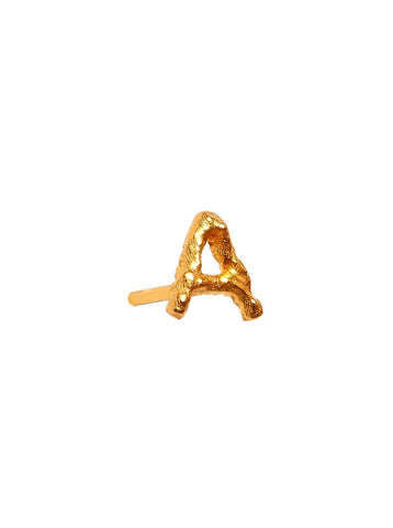 Alphabet Stud Earring - Small
