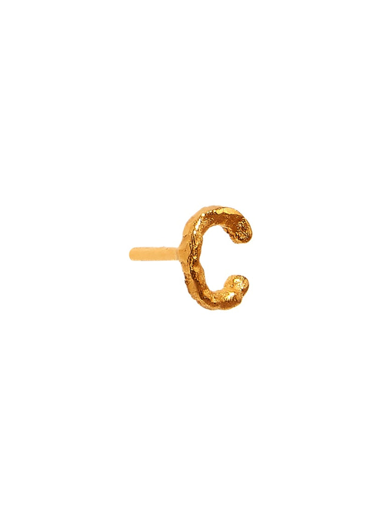 Alphabet Stud Earring - Small