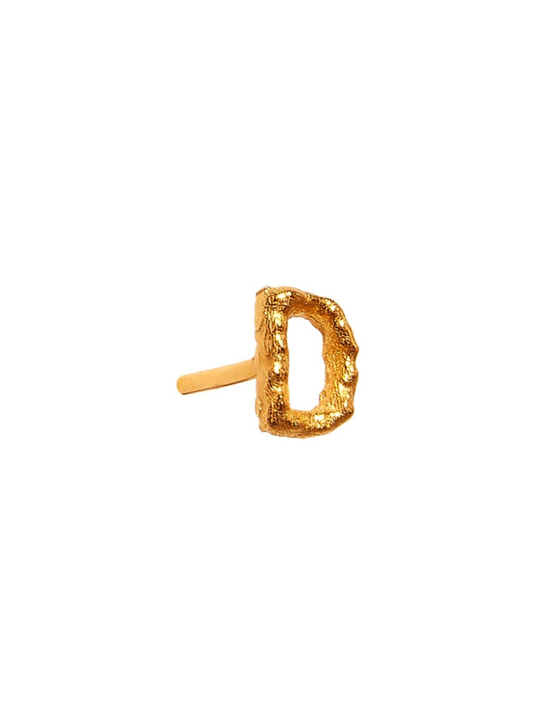 Alphabet Stud Earring - Small