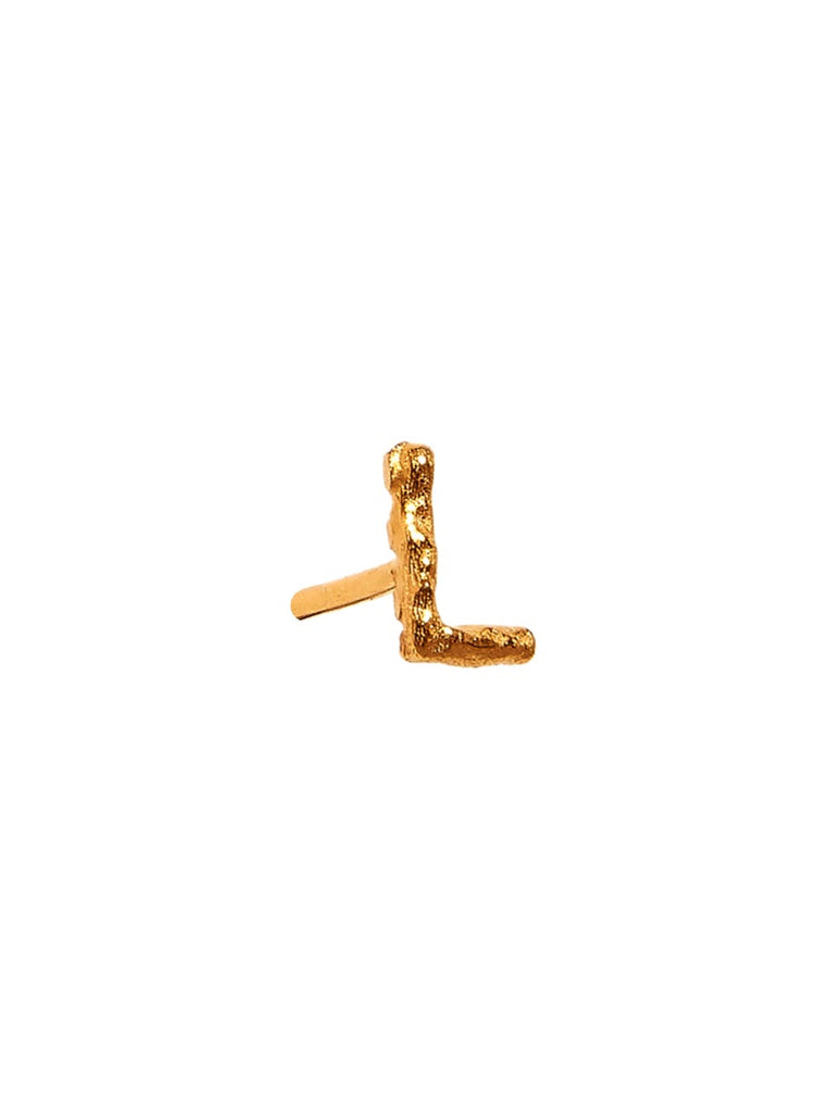 Alphabet Stud Earring - Small